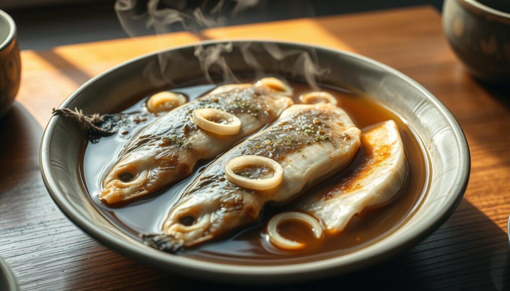 simmered fish recipe